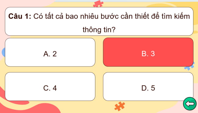 Game khởi động Tin học 4 Bài 4
