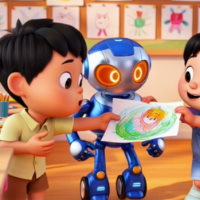 Video AI khởi động Tin học 5 Bài 5: Bản quyền nội dung thông tin