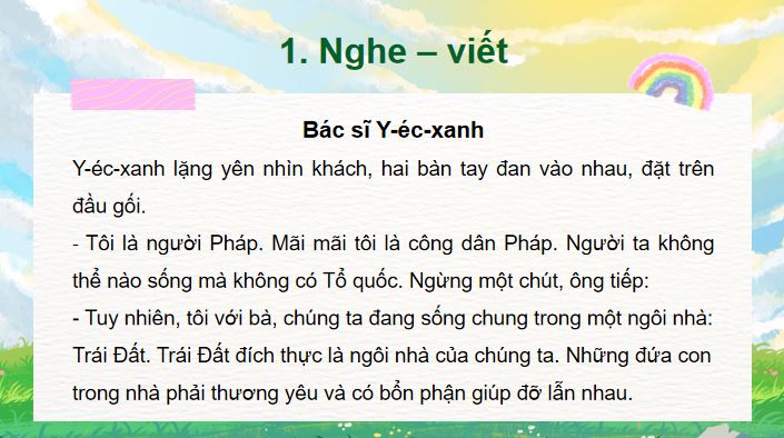 tieng viet 3 bai 29 viet bac si y ec xanh 3*565122