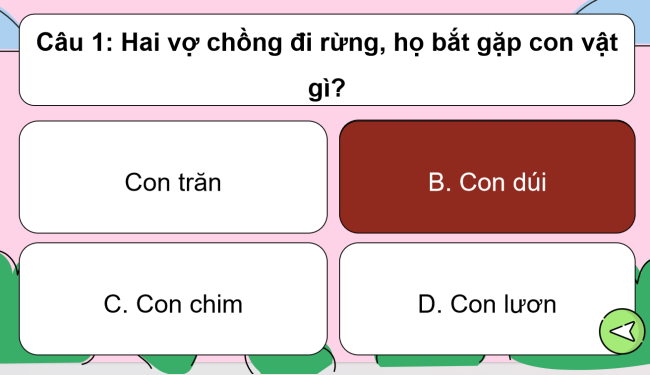 Game khởi động Tiếng Việt 2 Bài 27