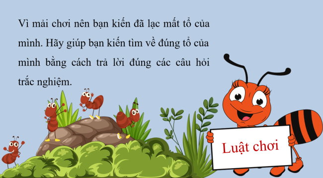 Game khởi động Tiếng Việt 2 Bài 29