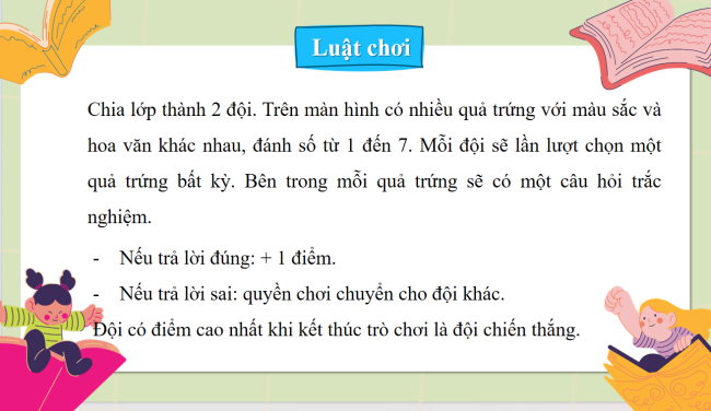 Game khởi động Tin học 4 Bài 9