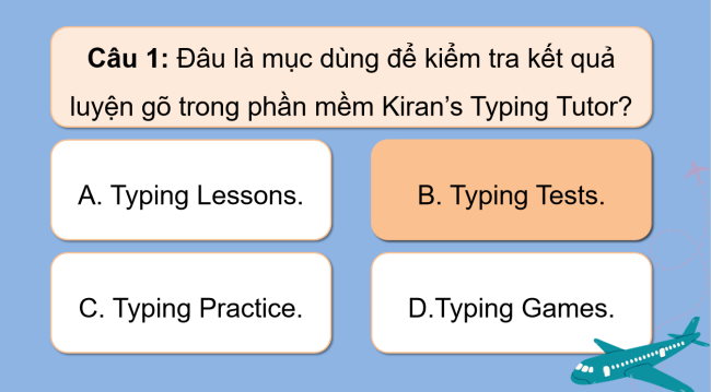 Game khởi động Tin học 4 Bài 12B