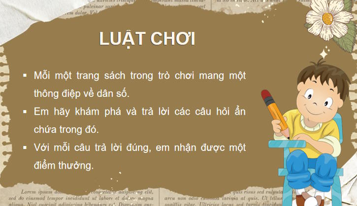 Game khởi động Ngữ văn 11 Bài 7 Ai đã đặt tên cho dòng sông