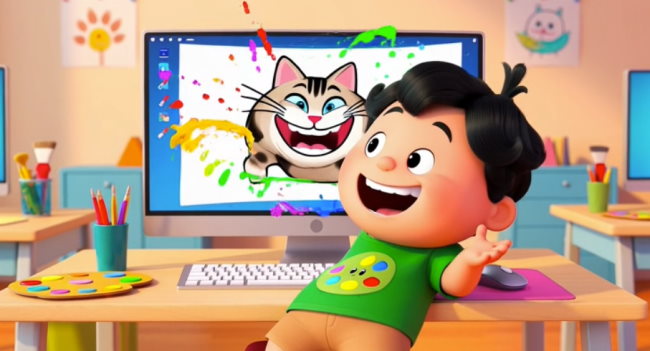 Video khởi động Tin học 5 Bài 8A