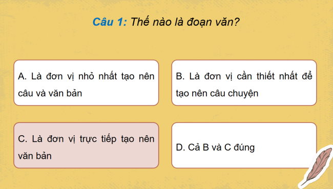 Game khởi động Ngữ văn 6 Bài 9: Thực hành tiếng việt trang 81
