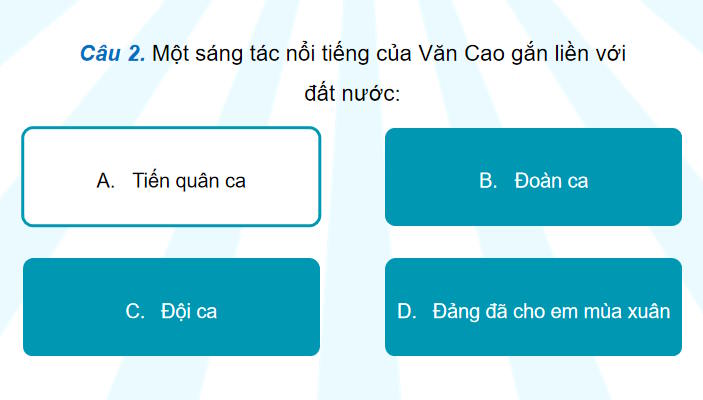 Game khởi động Ngữ văn 11 Bài 2: Thời gian