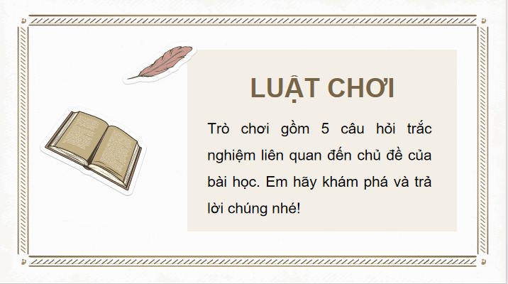 Game khởi động Ngữ văn 11 Bài 2: Con đường mùa đông