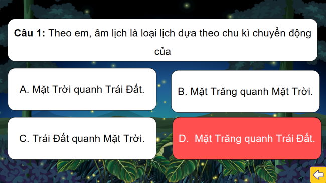 Game khởi động Lịch sử 6 Bài 3