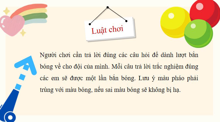 Trò chơi khởi động Tin học 8 Bài 5