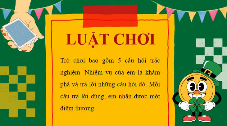 Trò chơi khởi động Tin học 8 Bài 9b