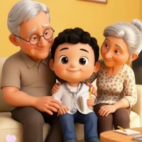 Video AI khởi động Đạo đức 1 Bài 7: Quan tâm, chăm sóc ông bà