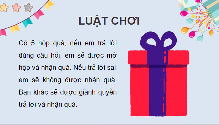 Trò chơi khởi động Công nghệ 7 Bài 2