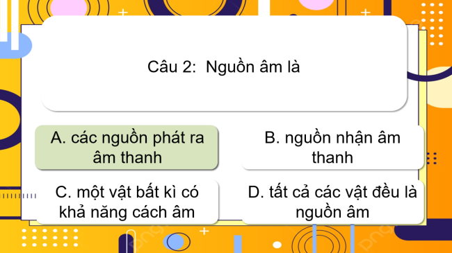Game khởi động Khoa học 4 Bài 10