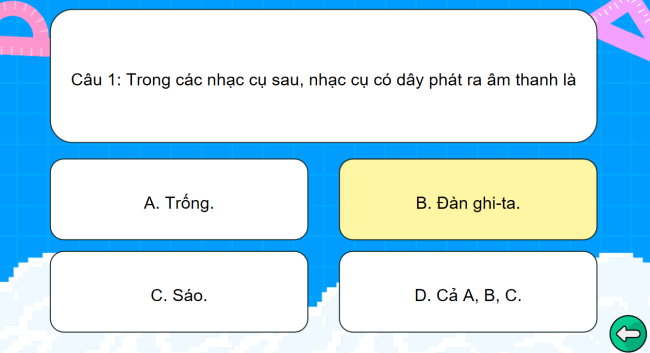 Game khởi động Khoa học 4 Bài 11