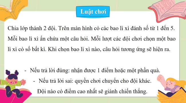 Game khởi động Khoa học 4 Bài 5