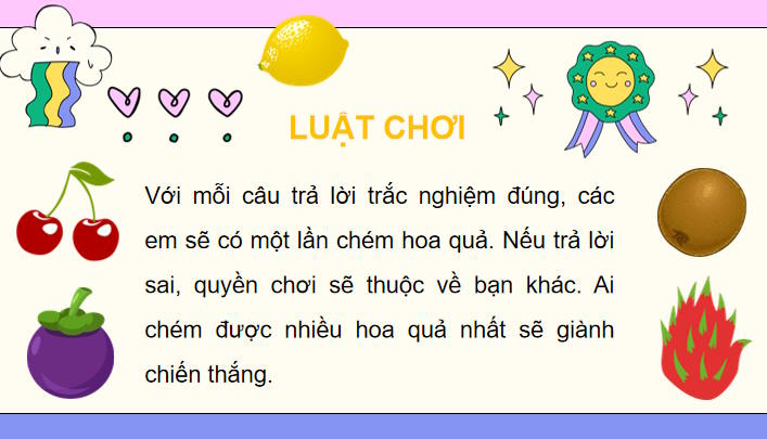 Trò chơi khởi động Toán 8 Bài 11