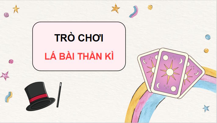 Trò chơi khởi động Toán 8 Bài 3
