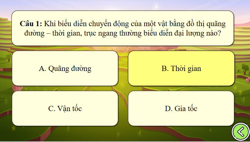 Trò chơi khởi động KHTN 7 Bài 10