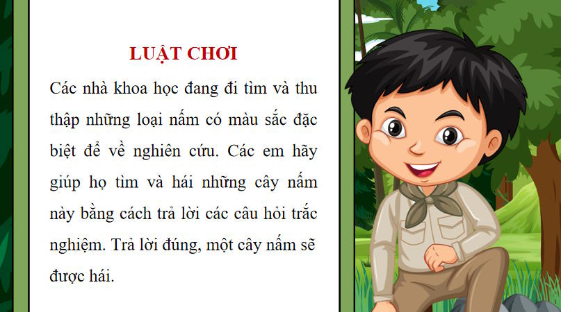 Trò chơi khởi động KHTN 7 Bài 13