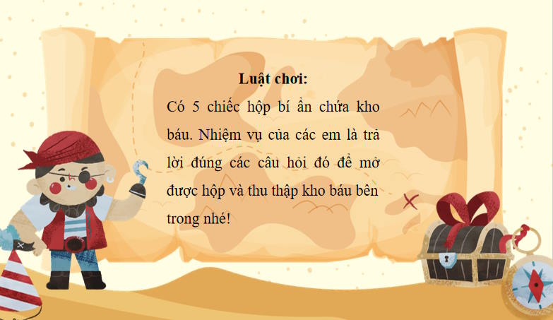 Trò chơi khởi động KHTN 7 Bài 7