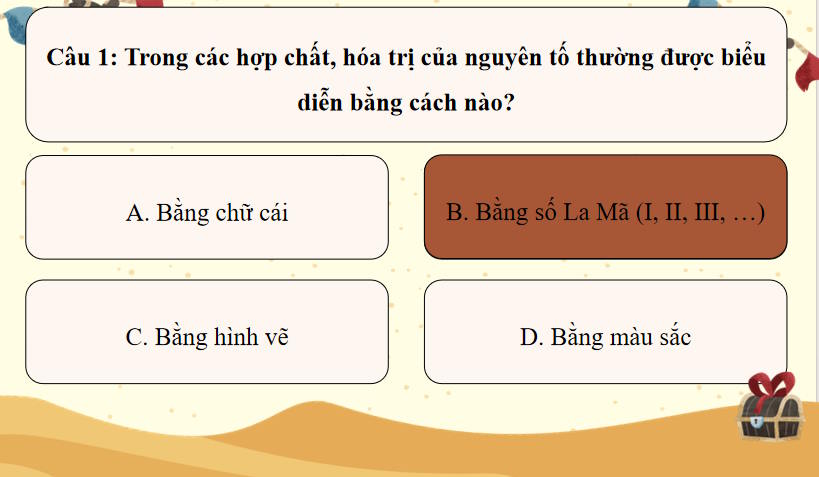 Trò chơi khởi động KHTN 7 Bài 7