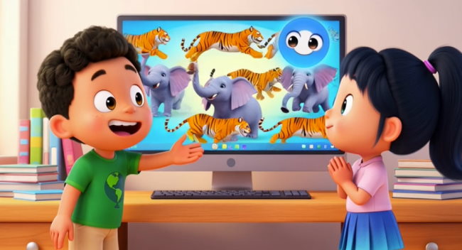 Video khởi động Tin học 4 Bài 3