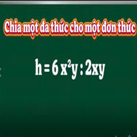 Video AI khởi động Toán 8 Bài 5: Phép chia đa thức cho đơn thức