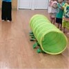 Giáo án mầm non: Bò chui qua ống dài 1,5m x 0,6m