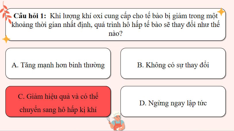 Game khởi động Khoa học tự nhiên 7 Bài 26