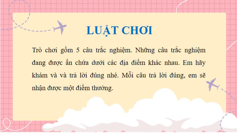 Game khởi động Khoa học tự nhiên 7 Bài 28