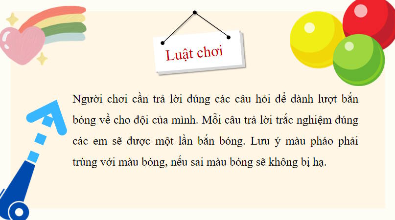 Game khởi động Khoa học tự nhiên 7 Bài 29