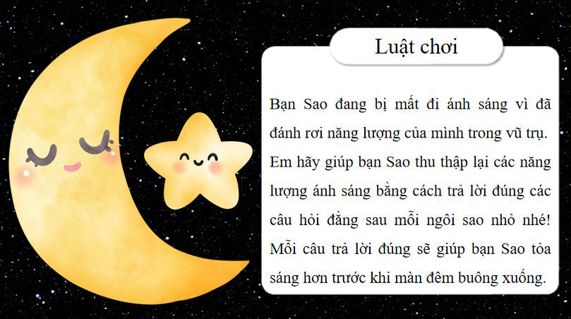 Game khởi động Khoa học tự nhiên 7 Bài 30