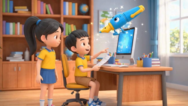 Video khởi động Tin học 4 Bài 10