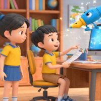 Video AI khởi động Tin học 4 Bài 10: Phần mềm soạn thảo văn bản