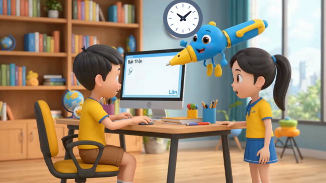 Video khởi động Tin học 4 Bài 10