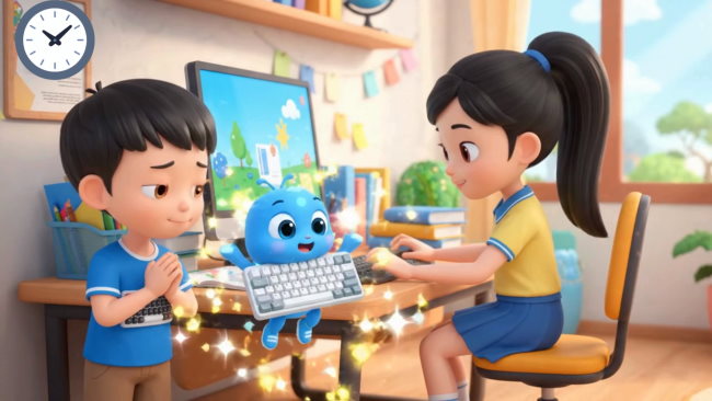 Video khởi động Tin học 4 Bài 12B