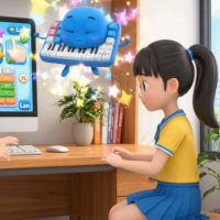 Video AI khởi động Tin học 4 Bài 12B: Phần mềm luyện gõ bàn phím