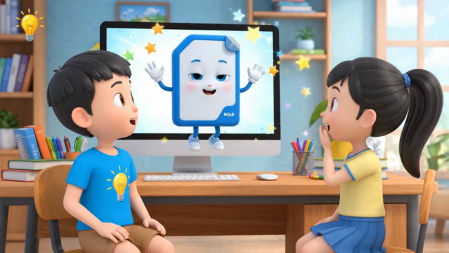 Video khởi động Tin học 4 Bài 7
