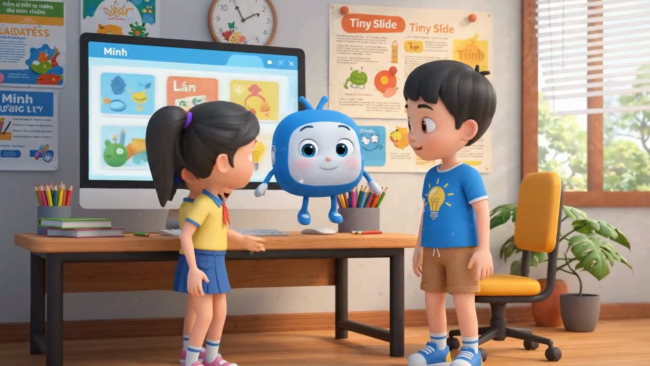 Video khởi động Tin học 4 Bài 7