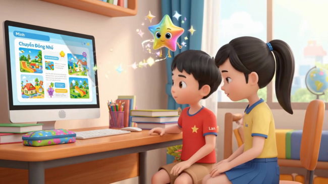 Video khởi động Tin học 4 Bài 9