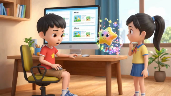 Video khởi động Tin học 4 Bài 9