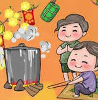 Giáo án mầm non: Trò chuyện về Tết nguyên đán