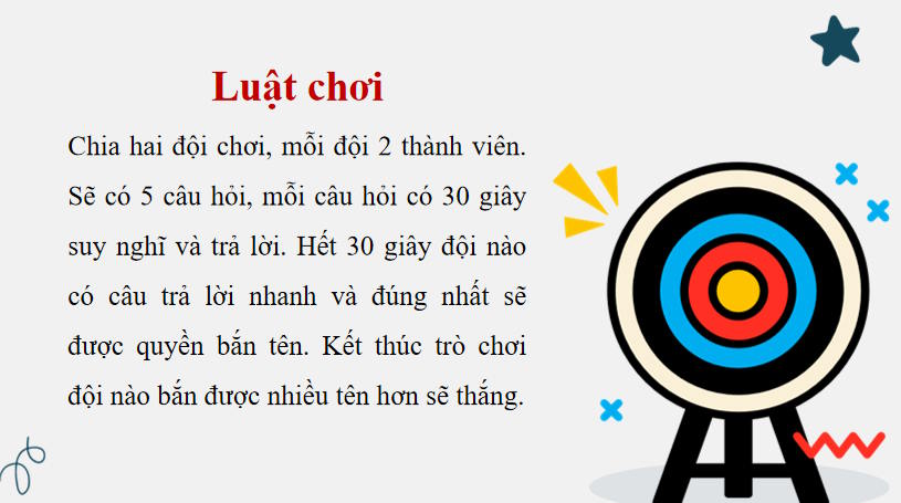 Trò chơi khởi động Công nghệ 8 Bài 2
