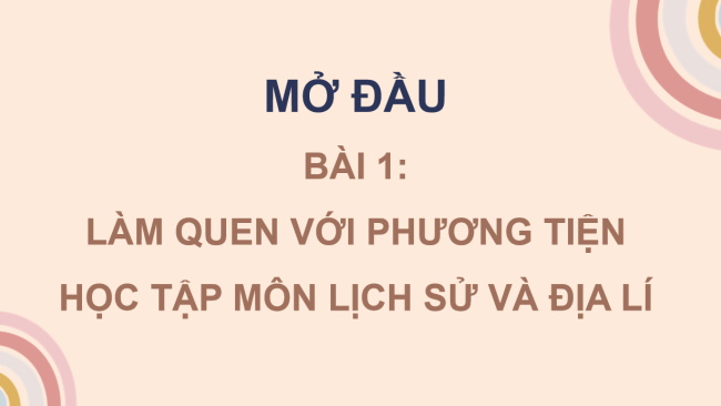 PowerPoint Lịch sử - Địa lí 4 Bài 1