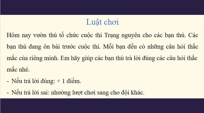 Trò chơi khởi động Mĩ thuật 7 Bài 3