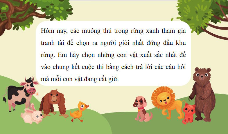 Trò chơi khởi động Mĩ thuật 7 Bài 4