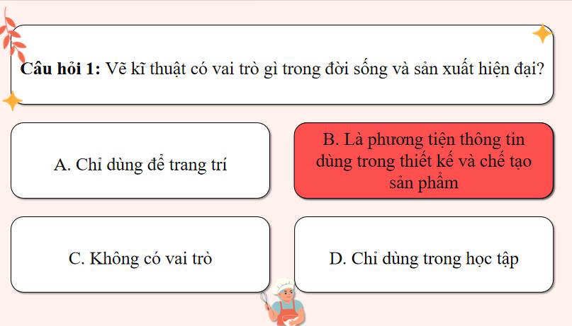 Công nghệ 8 Ôn tập chương 1