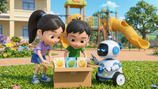 Hình ảnh Video khởi động Tin học 3 Bài 2