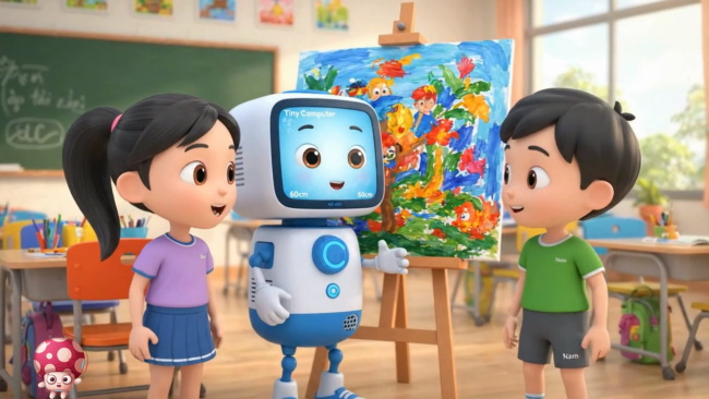 Hình ảnh Video khởi động Tin học 3 Bài 3